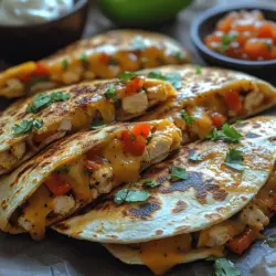 Crunchy Chicken Taco Quesadillas: The Ultimate Guide to Making Them Perfect