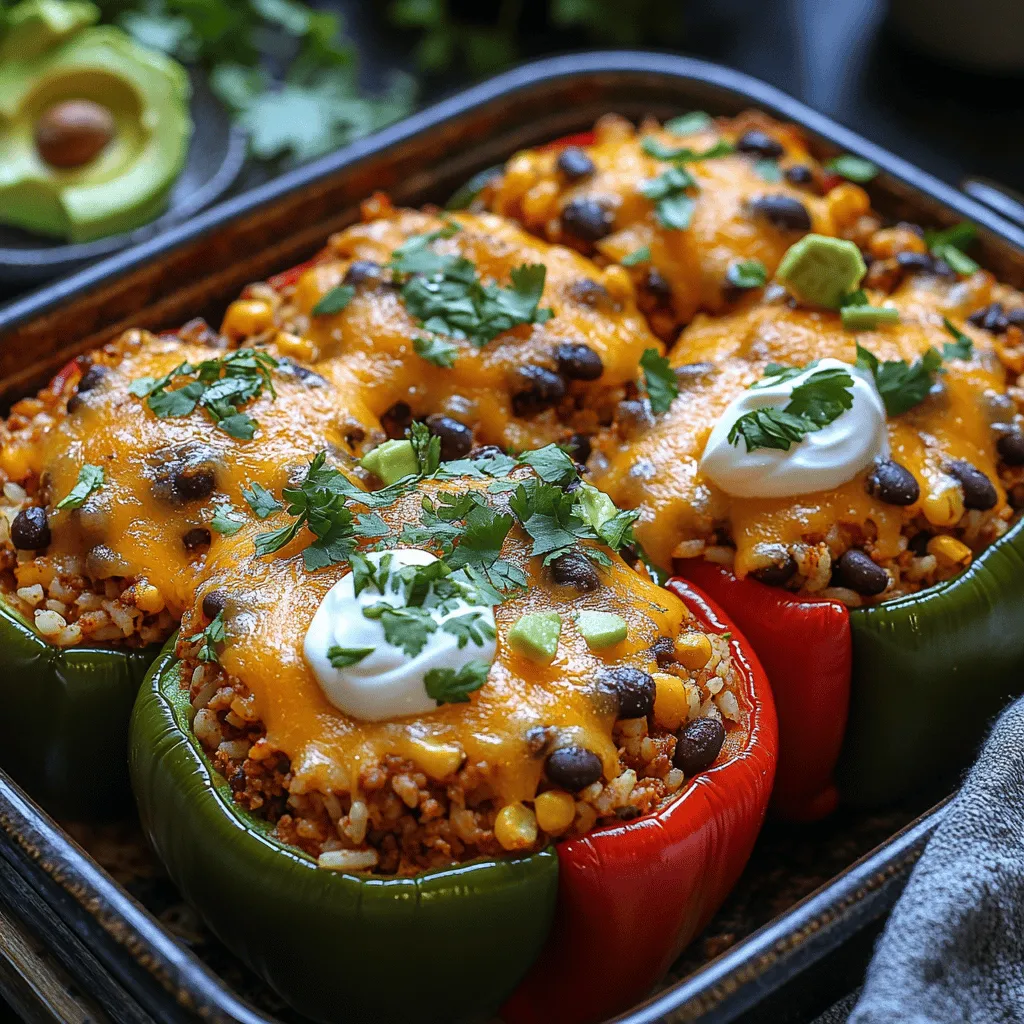 Taco Stuffed Bell Peppers have gained popularity as a delightful and healthy alternative to traditional tacos. This dish not only satisfies the cravings of taco enthusiasts but also offers a nutritious option for families and individuals seeking a meal that is both easy to prepare and packed with flavor. The concept is simple: colorful bell peppers are filled with a savory mixture reminiscent of classic taco fillings, making this recipe a standout choice for those who want to enjoy a beloved favorite while keeping their meals balanced and wholesome.