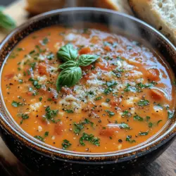 Tomato Bliss Basil Boost: A Culinary Delight