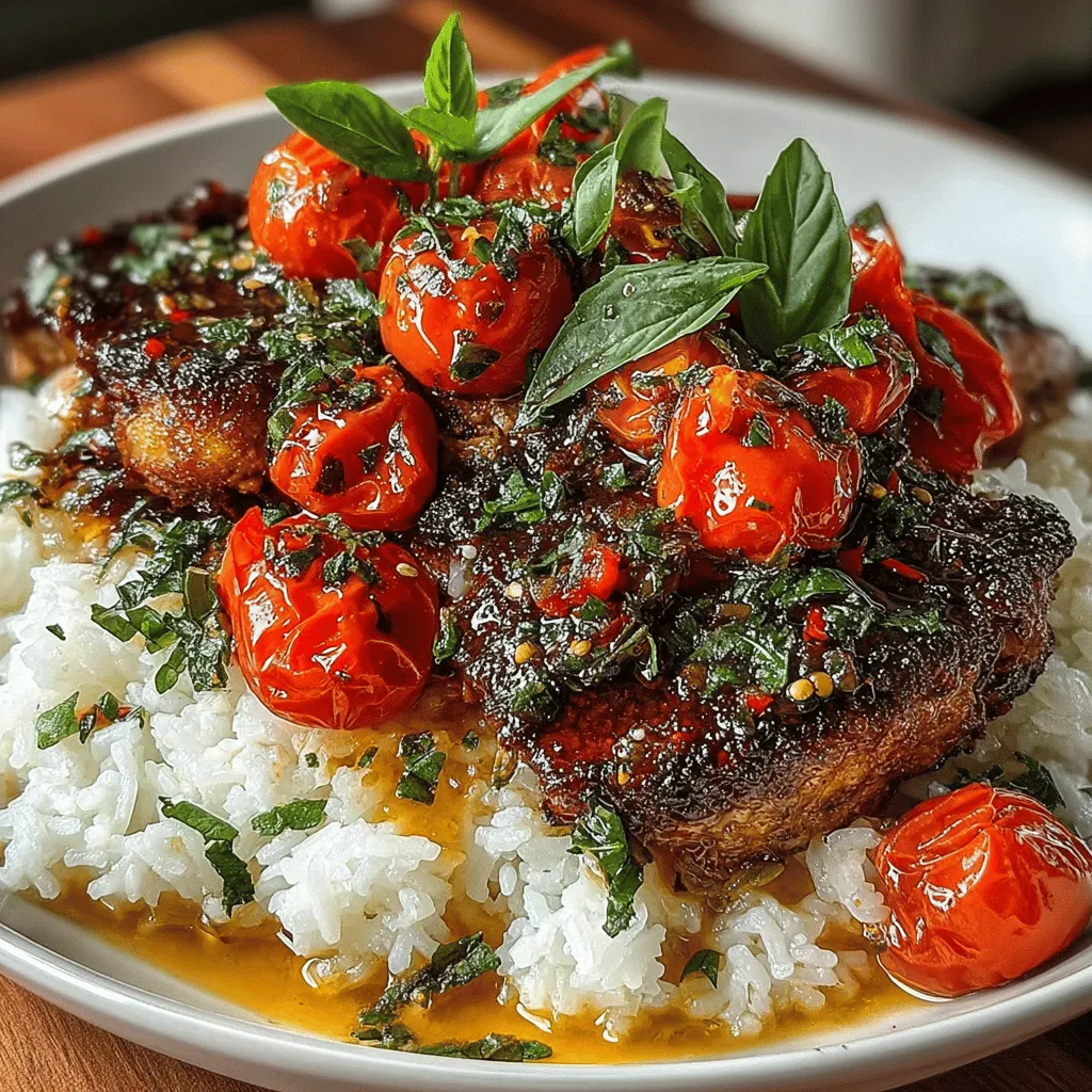 In the world of comforting cuisine, few dishes can compete with the rich and satisfying flavors of savory slow-cooked balsamic chicken with burst tomatoes. This recipe not only tantalizes the taste buds but also promises an effortless cooking experience, making it the perfect choice for both weeknight dinners and special occasions. The magic of slow cooking lies in its ability to meld flavors over time, resulting in tender, juicy chicken infused with a symphony of tastes. The balance of sweet and savory notes provided by balsamic vinegar and honey, paired with the freshness of burst tomatoes and fragrant basil, creates a dish that is both sophisticated and approachable.