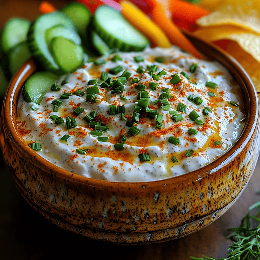 Creamy Greek Yogurt Ranch Dip: A Healthy and Delicious Snack Option