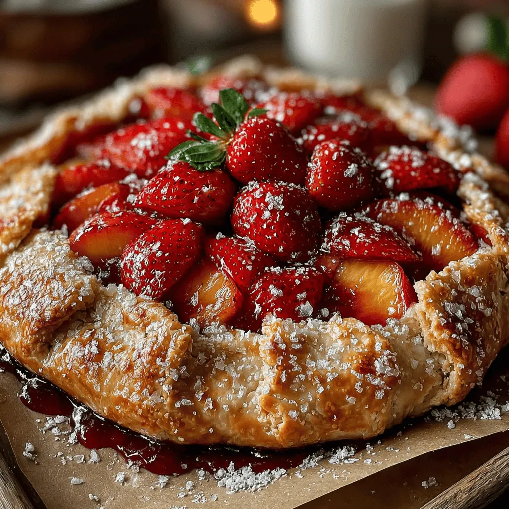 As the warm days of summer approach, the market stalls brim with vibrant, ripe fruits, beckoning us to create delicious desserts that celebrate the season. One such delightful treat is the Strawberry Peach Galette, an easy yet impressive dessert that perfectly showcases the natural sweetness of summer's bounty. This rustic pastry, with its flaky crust and luscious fruit filling, is not only a feast for the eyes but also a comforting indulgence that can elevate any gathering or family dinner.