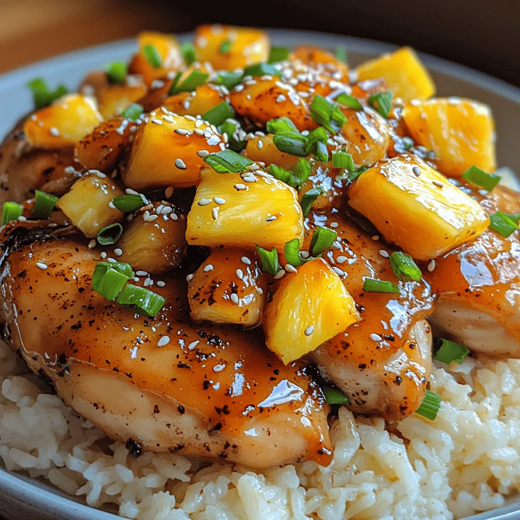 If you're looking to bring a touch of the tropics to your dining table, Pineapple Paradise Chicken is the recipe you need. This dish is a vibrant combination of succulent chicken, juicy pineapple, and a medley of bold flavors that transport your taste buds to a sun-kissed island paradise. The allure of Pineapple Paradise Chicken lies in its unique blend of sweet and spicy elements, creating a harmonious dish that excites the palate while embodying the essence of tropical cuisine.