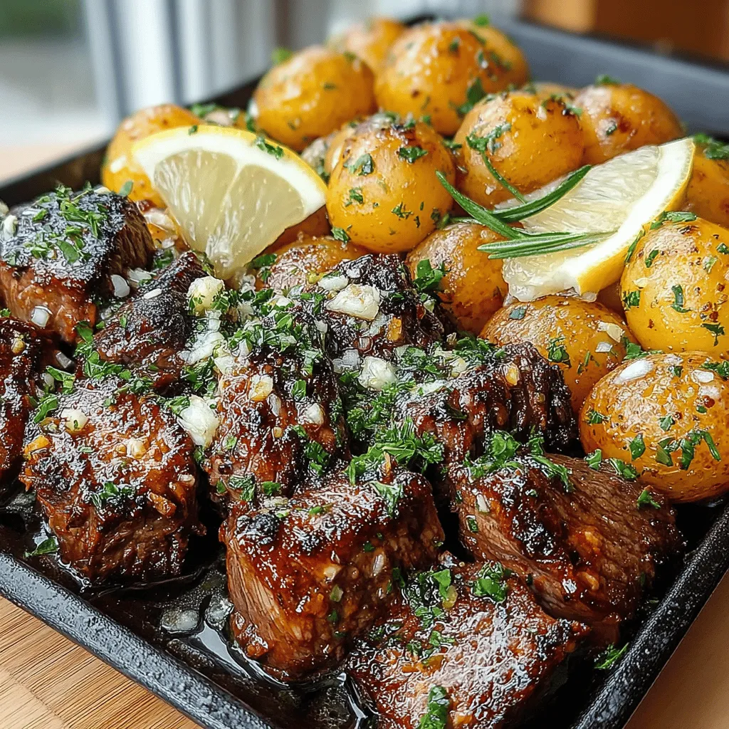 If you’re searching for a meal that combines convenience, flavor, and satisfying ingredients, look no further than Garlic Butter Steak & Potato Sheet Pan. This dish not only tantalizes the taste buds with its rich, savory notes but also simplifies the cooking process, making it an ideal choice for busy weeknights. With just one pan, you can create a flavorful dinner that’s sure to impress your family and friends, all while minimizing cleanup time.
