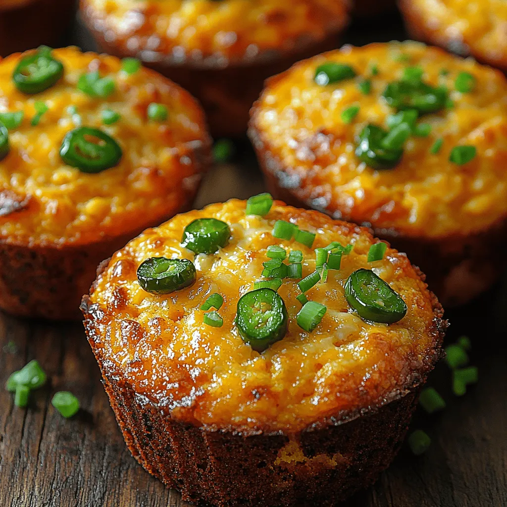 The aroma of freshly baked cornbread wafting through the kitchen is a comforting reminder of home-cooked meals that evoke cherished memories. Cheesy jalapeño cornbread muffins offer a delightful twist on this traditional dish, melding the sweetness of cornbread with the spicy kick of jalapeños and the creamy richness of cheese. This recipe is not just a side dish; it's a versatile snack that can elevate any meal, from family dinners to summer barbecues.