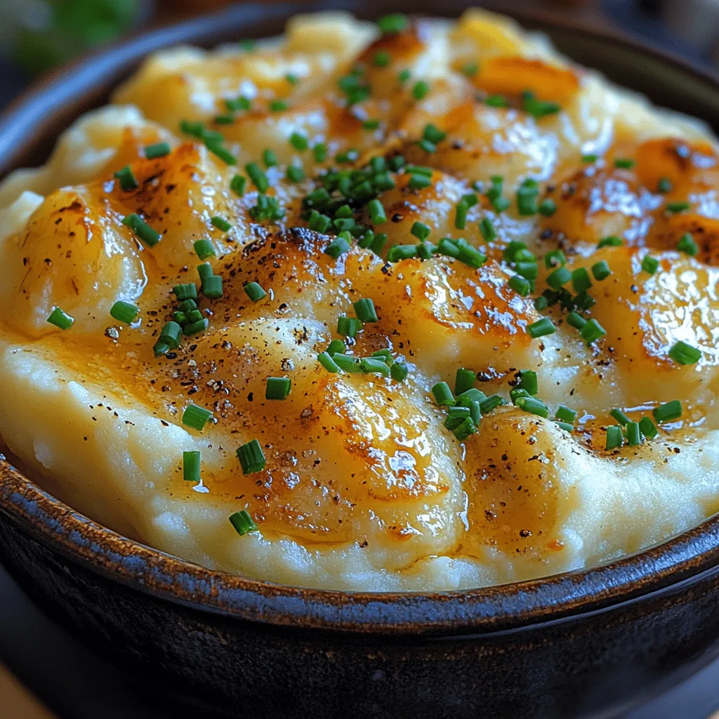 To make the best creamy garlic mashed potatoes, it is essential to understand the role of each ingredient in the recipe. The following key ingredients will help you achieve that perfect texture and flavor.