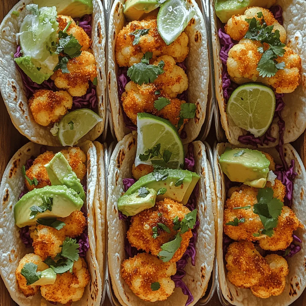 In recent years, the plant-based food movement has surged in popularity, driven by a growing awareness of health, sustainability, and ethical eating. Among the standout dishes that have emerged from this culinary trend is the Fiery Cauliflower Delight Taco. This innovative recipe is a delightful fusion of flavor, texture, and nutrition, appealing to both vegans and meat enthusiasts alike. By showcasing the humble cauliflower in a bold and exciting way, these tacos have captured the hearts (and appetites) of many.