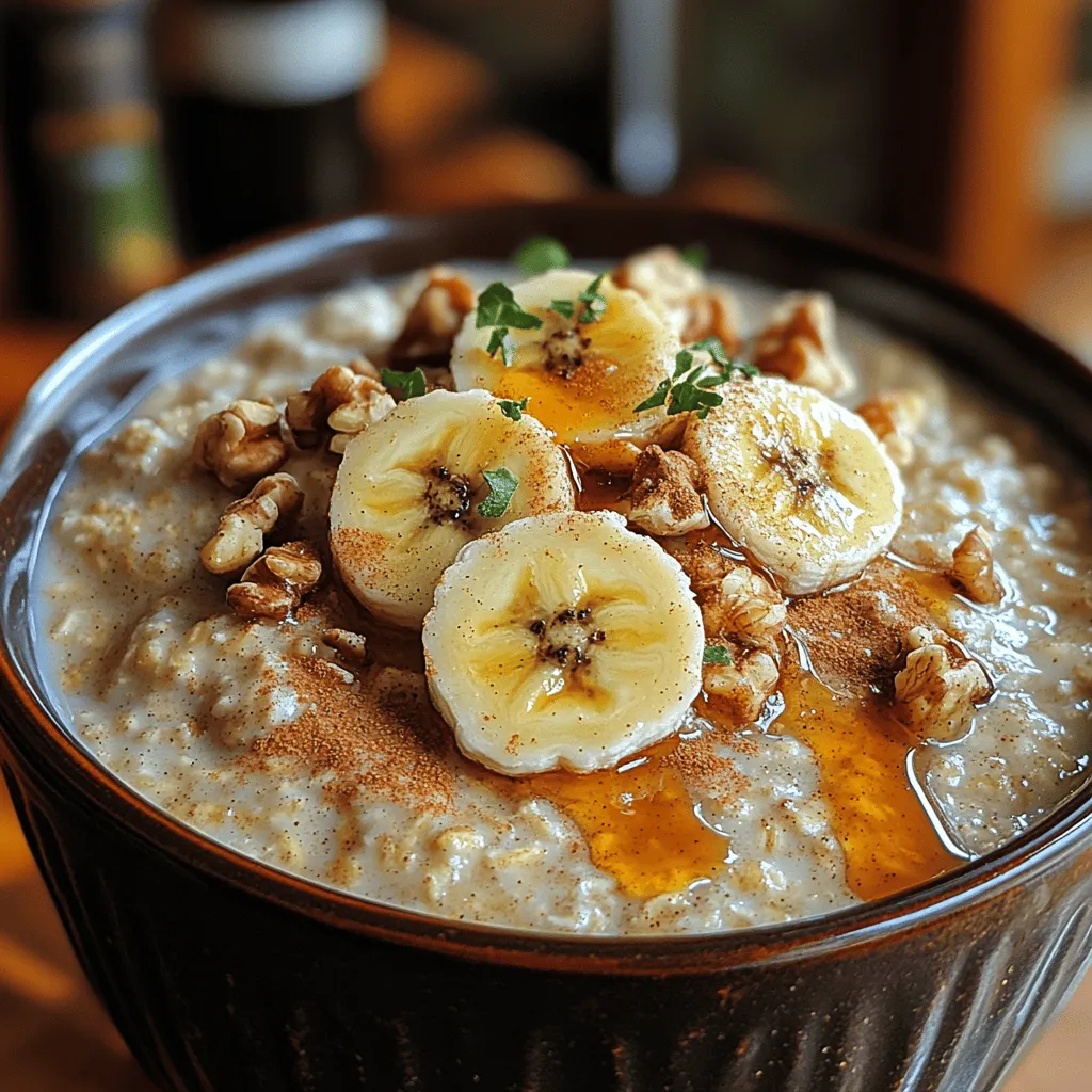 Exploring new and delicious breakfast options can transform your morning routine, and what better way to start your day than with a warm bowl of Sweet Cinnamon Banana Oats? This delightful recipe combines the creamy texture of oats with the natural sweetness of ripe bananas and the warm, comforting flavor of cinnamon. Whether you’re looking for a nutritious breakfast to fuel your day or a cozy treat to enjoy on a lazy weekend, this Sweet Cinnamon Banana Oats recipe is sure to satisfy.