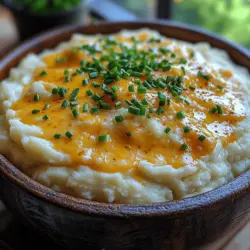 Creamy Cheddar Cauliflower Mash: The Ultimate Comfort Food