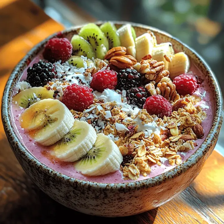 In recent years, smoothie bowls have surged in popularity as a vibrant and nutritious option for breakfast or a quick snack. These visually stunning meals invite creativity and personalization, allowing you to tailor each bowl to your preferences and dietary needs. Among the many delectable variations, the Berry Bliss Smoothie Bowl stands out as a delicious and healthful choice. This recipe combines a medley of fresh and frozen fruits, creamy bases, and nutrient-dense toppings, creating an indulgent yet guilt-free treat.