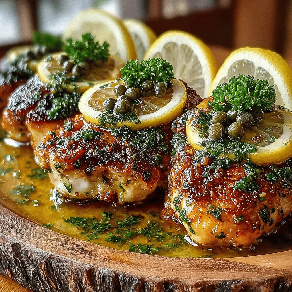 When it comes to home cooking, few dishes can rival the delightful combination of flavors found in Zesty Lemon Butter Chicken Piccata. This dish seamlessly marries the tangy brightness of fresh lemons with the rich, indulgent taste of butter, resulting in a savory experience that is both satisfying and refreshing. The allure of Chicken Piccata lies not only in its vibrant flavor profile but also in its elegant presentation, making it a perfect choice for a casual dinner or a special occasion.