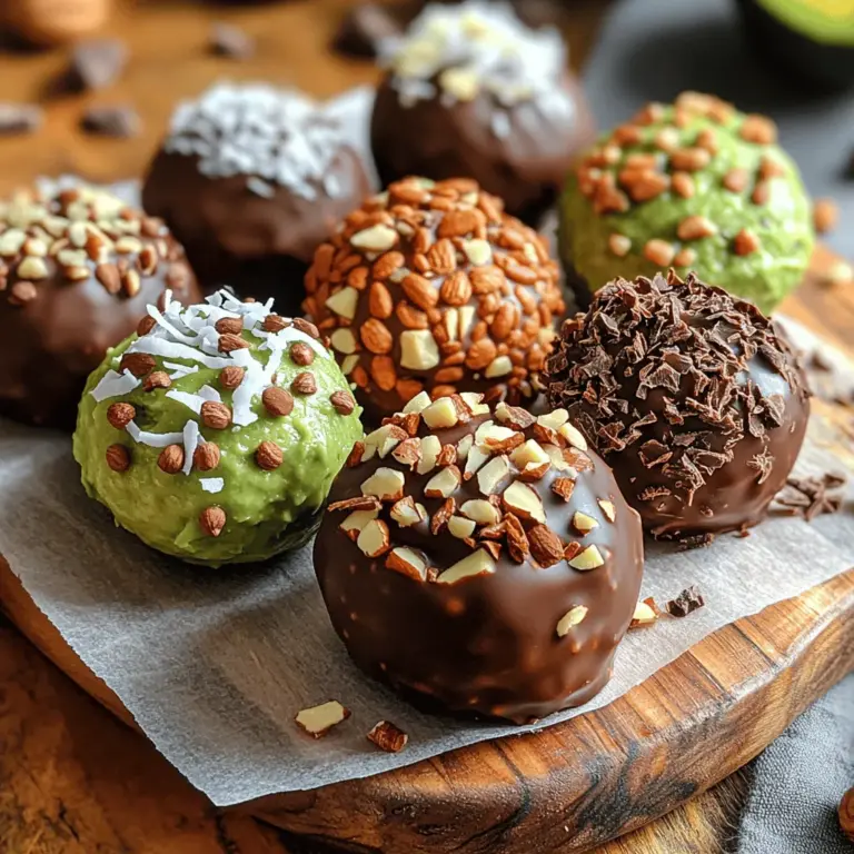 In an era where health and wellness reign supreme, the notion of treating oneself to sweet indulgences often carries an air of guilt. The struggle to satisfy a sweet tooth while staying true to nutritional goals can feel like an uphill battle. Luckily, culinary innovation has paved the way for healthier dessert options that do not sacrifice flavor. Enter the Decadent Guilt-Free Chocolate Avocado Truffles, a delightful solution for those craving something rich and chocolatey without the usual dietary pitfalls.