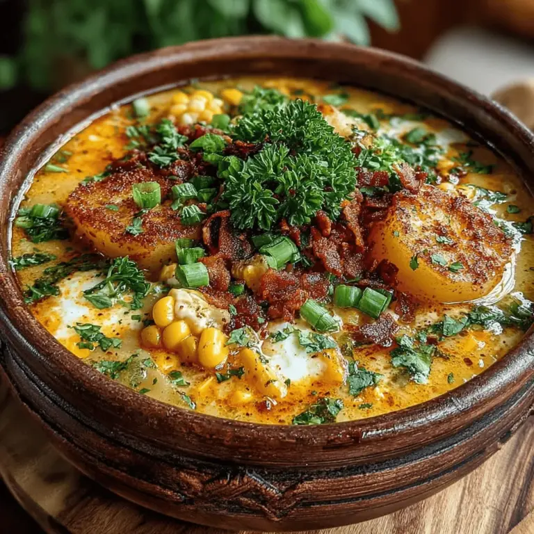 As the days grow shorter and the temperatures begin to drop, there's nothing quite like a warm bowl of chowder to soothe the soul. Hearty Slow Cooker Creamy Potato Corn Chowder is the epitome of comfort food, combining the delightful creaminess of potatoes with the sweetness of corn. This dish not only warms your body but also brings a sense of nostalgia, evoking memories of family gatherings and cozy evenings at home. The beauty of this chowder lies in its simplicity and the way it effortlessly brings people together around the dinner table.