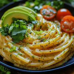 Creamy Cilantro Lime Pasta: A Flavorful Culinary Experience