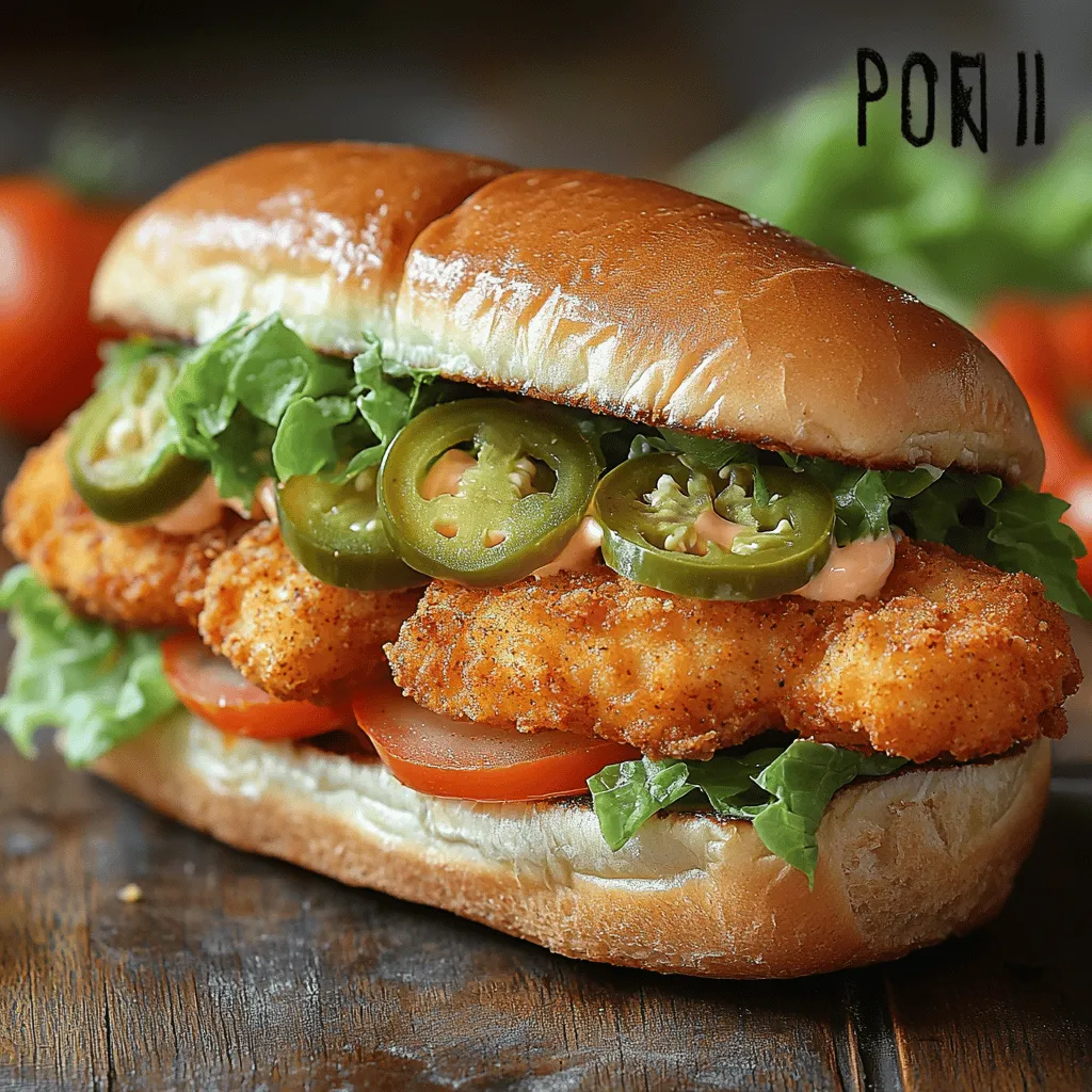 The Spicy Cajun Catfish Po’ Boy is not just a meal; it’s a celebration of the rich culinary heritage of Louisiana. This iconic sandwich, deeply rooted in the culture of New Orleans, is a perfect embodiment of the vibrant flavors and textures that Cajun cuisine is known for. Traditionally served on a crusty French baguette, the Po’ Boy is filled with crispy fried catfish, dressed with fresh vegetables, and often slathered in a zesty sauce. The combination of spicy seasoning, flaky fish, and crunchy toppings creates a delightful experience for the senses.