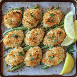 In the quest for healthier snacking options, finding a recipe that satisfies both taste and nutrition can be a challenge. Enter Crunchy Garlic Green Bean Fries—a delightful alternative to traditional potato fries that not only delivers on crunch but also packs in the nutrients. This innovative recipe transforms fresh green beans into a flavorful and crispy treat, making it an ideal option for appetizers, side dishes, or even a light snack. With a combination of garlic, Parmesan cheese, and a medley of spices, these green bean fries are sure to impress family and friends alike.