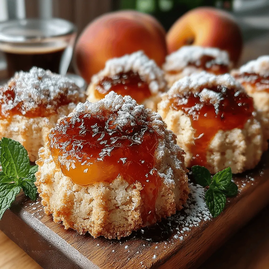 When making your peach jam for the thumbprint cookies, it's crucial to ensure that it reaches the right consistency. The ideal jam should be thick enough to hold its shape without running out of the cookie once baked. To determine if your jam is thick enough, use the following methods: