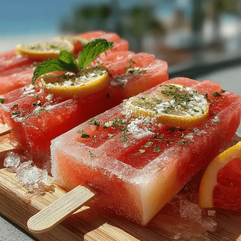 As the temperatures rise and the summer sun shines brightly, the demand for cool and refreshing treats skyrockets. Homemade popsicles have become a beloved staple for many, offering a delightful way to beat the heat while indulging in sweet, icy goodness. Among the myriad of flavors and combinations available, watermelon lemonade pops stand out as a quintessential summer treat. These popsicles not only serve as a delicious way to cool down but also embody the vibrant flavors of the season, making them an ideal choice for family gatherings, barbecues, or simply an afternoon snack.