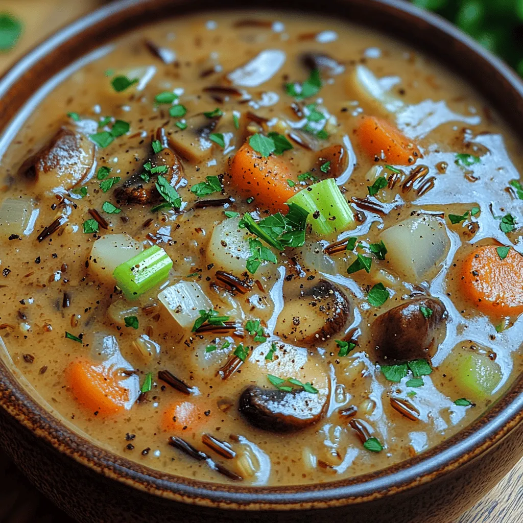 When it comes to comfort food, few dishes can rival the warmth and satisfaction of a hearty soup. Creamy Mushroom Wild Rice Soup stands out as a beloved favorite among many, offering a delightful combination of rich flavors, nourishing ingredients, and versatility that caters to various dietary preferences. This soup not only warms the body on chilly days but also nourishes the soul, making it an ideal choice for family gatherings, cozy dinners, or even meal prep for the week ahead.
