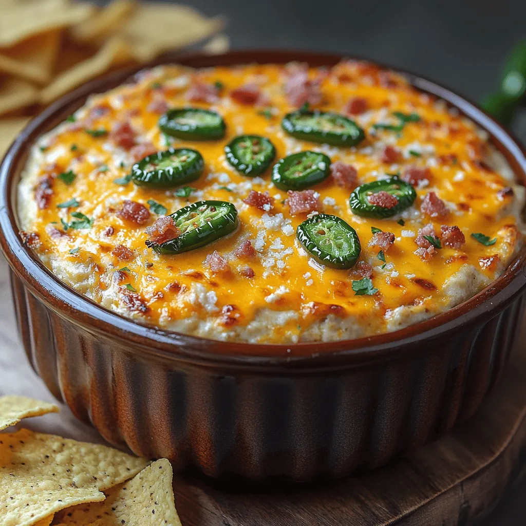 If you're looking for a crowd-pleasing appetizer that brings a punch of flavor to any gathering, look no further than Zesty Jalapeño Popper Dip. This creamy, cheesy dip is inspired by the beloved jalapeño poppers that have become a staple at parties and potlucks. The combination of spicy jalapeños, rich cream cheese, and a medley of other ingredients creates a mouthwatering experience that’s hard to resist.