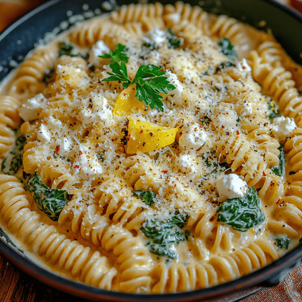 Pasta dishes have long been a beloved staple in kitchens around the world, celebrated for their versatility and ability to adapt to various flavors and ingredients. From classic spaghetti marinara to hearty lasagna, pasta can be tailored to suit any palate. In recent years, one dish that has gained considerable popularity is Creamy Spinach Feta Pasta. This recipe not only tantalizes the taste buds but also offers a nutritious twist by incorporating fresh spinach and tangy feta cheese, making it a perfect option for those seeking a delicious yet healthy meal.