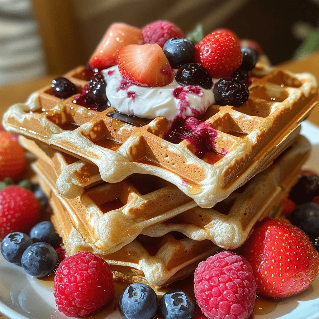 In recent years, the breakfast scene has seen a remarkable shift toward healthier options, as more people recognize the importance of starting their day with nutrient-dense meals. Gone are the days when sugary cereals and doughnuts dominated breakfast tables; today, individuals are seeking out wholesome alternatives that fuel their bodies and minds. One such delightful option is the Berry Boost Protein Waffles, a recipe that not only tantalizes the taste buds but also packs a powerful nutritional punch.