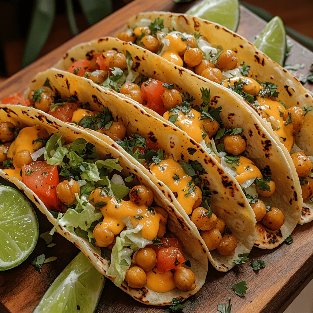 In recent years, the shift towards plant-based meals has gained remarkable momentum. With growing awareness of health, sustainability, and ethical eating, more individuals are exploring vegetarian and vegan options. Among the myriad of plant-based ingredients available, chickpeas stand out for their versatility and nutritional benefits. This Crunchy Ranch Chickpea Taco recipe exemplifies how simple ingredients can come together to create a mouthwatering dish that satisfies a variety of dietary preferences. Tacos, a beloved staple in many households, serve as the perfect canvas for showcasing the delightful flavors and textures of roasted chickpeas, making this recipe a must-try for both taco enthusiasts and health-conscious eaters alike.