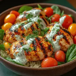 Creamy Tzatziki Chicken Bowls: A Flavorful Journey