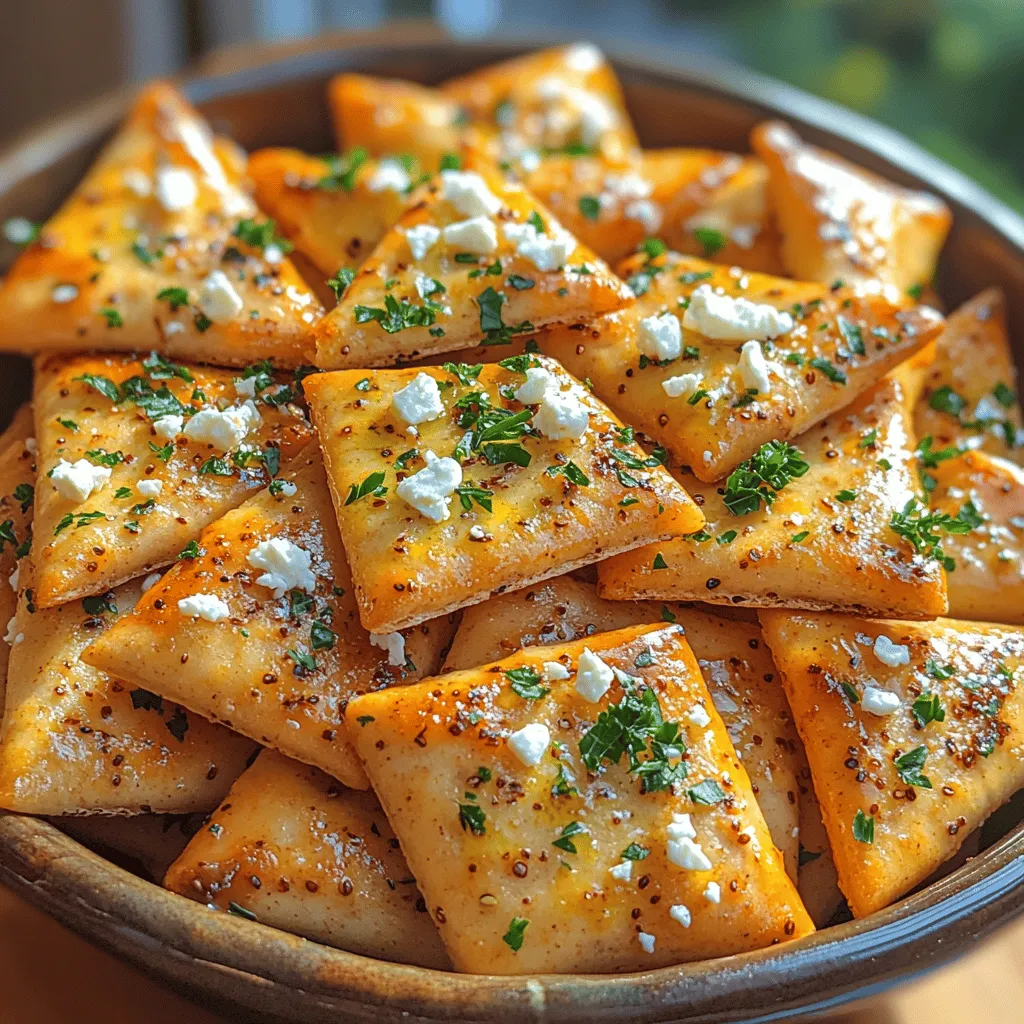 Pita chips have surged in popularity as a go-to snack for those seeking a crunchy, satisfying treat. Their versatility shines through in various culinary applications, from pairing with dips like hummus and tzatziki to serving as a crunchy component in salads or snack platters. The appeal of pita chips lies not only in their texture but also in their capacity to absorb flavors, making them an ideal canvas for a variety of seasonings and toppings. Among the most enticing variations, Crispy Feta Pita Chips stand out for their unique blend of Mediterranean-inspired flavors, featuring the rich, tangy goodness of feta cheese.
