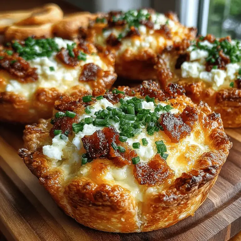 Welcome to a culinary adventure that will elevate your breakfast game: Cheddar Bacon Egg Puff Cups. This delightful dish perfectly marries the flaky, buttery texture of puff pastry with the irresistible flavors of crispy bacon, sharp cheddar cheese, and creamy eggs. Whether you’re hosting a brunch gathering, looking for a quick breakfast option, or simply craving a savory snack, these puff cups are a perfect choice.
