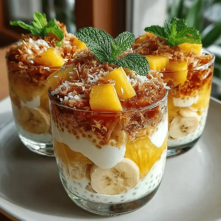 Choosing the right fruits is crucial for creating a delicious Tropical Chia Pudding Parfait. Here are some helpful tips to ensure you select the ripest and most flavorful fruits: