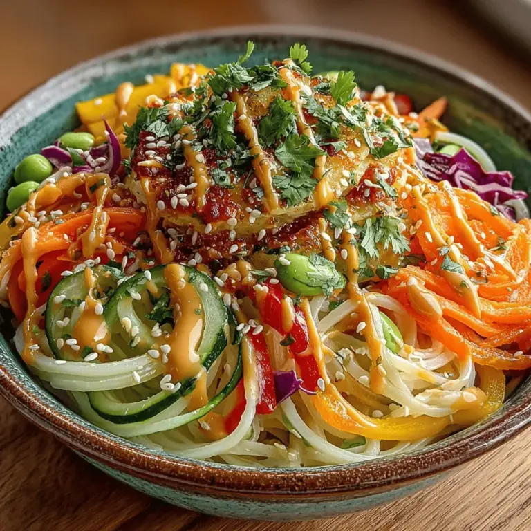 Asian noodle salads are a delightful culinary creation, loved for their vibrant flavors, crisp textures, and satisfying freshness. They embody a harmonious blend of ingredients that celebrate both the palate and the eye. Among the myriad of options, the Crunchy Asian Noodle Salad with Zesty Peanut Dressing stands out as a recipe that not only tantalizes your taste buds but also brings a burst of color to your table.
