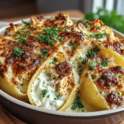 Creamy Chicken Alfredo Shell Bake: The Ultimate Comfort Dish