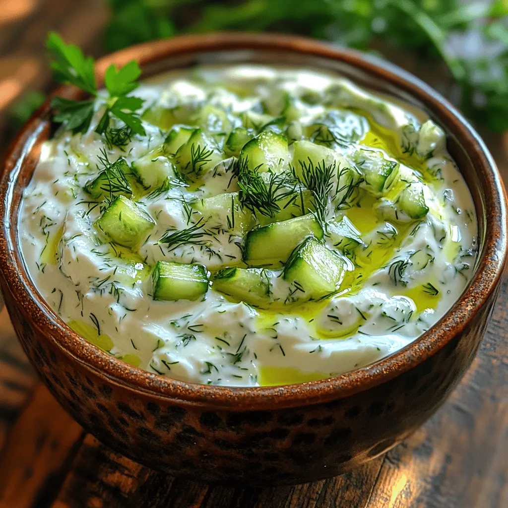 In recent years, yogurt-based dips have surged in popularity within modern cuisine, celebrated for their health benefits and versatility. As people become increasingly health-conscious, the search for nutritious yet delicious snacks has led many to explore the refreshing world of yogurt dips. Among these, the Refreshing Creamy Cucumber Yogurt Dip stands out as a delightful option that is not only easy to prepare but also packed with flavor and essential nutrients. This dip is perfect for a variety of occasions, from casual gatherings to elegant dinner parties, appealing to both the health-conscious and those simply looking for a tasty treat.