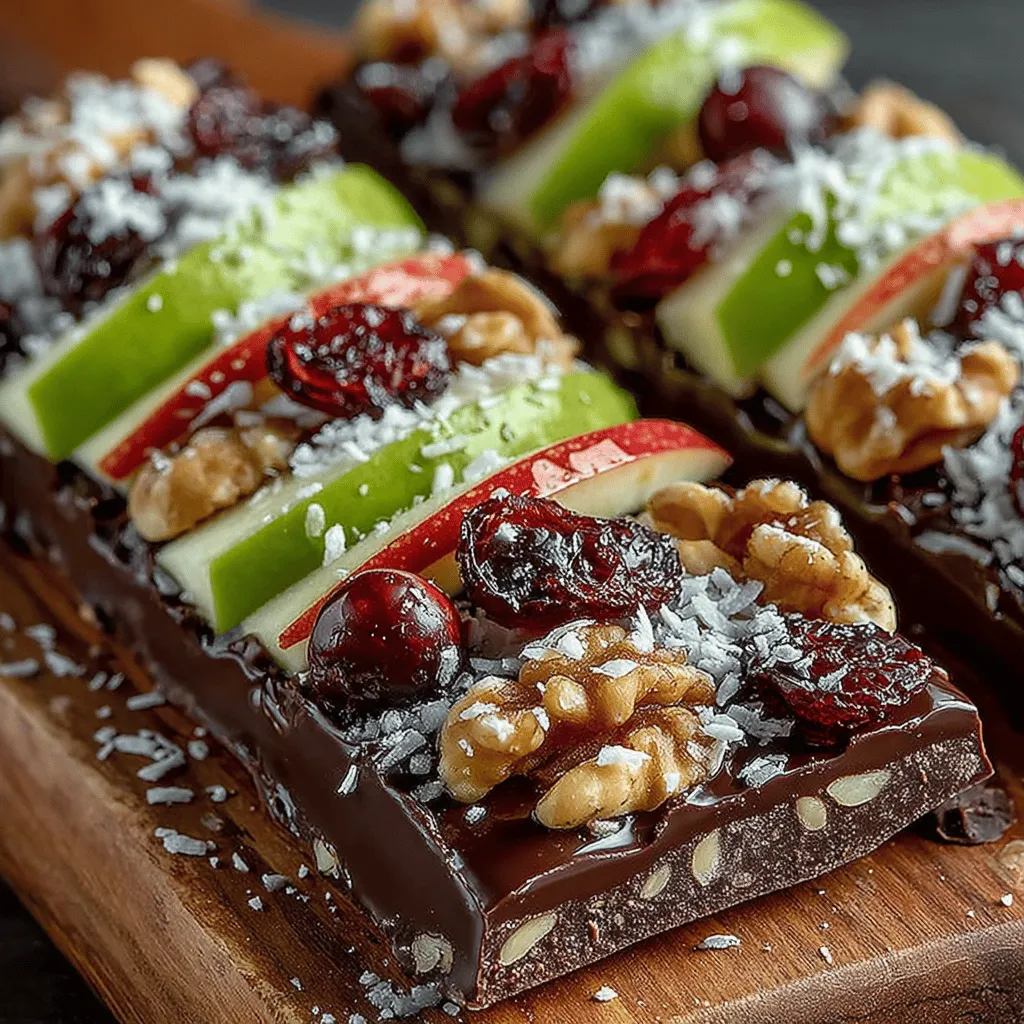 In recent years, the trend of healthy snacking has gained immense popularity as more people seek to balance their sweet cravings with nutritious choices. With our busy lifestyles, finding snacks that are both indulgent and wholesome can be a challenge. Enter Chocolate Apple Snack Bark—a delightful fusion of the natural sweetness of apples and the rich decadence of dark chocolate. This innovative treat not only satisfies your sweet tooth but also offers health benefits, making it a perfect option for guilt-free snacking.