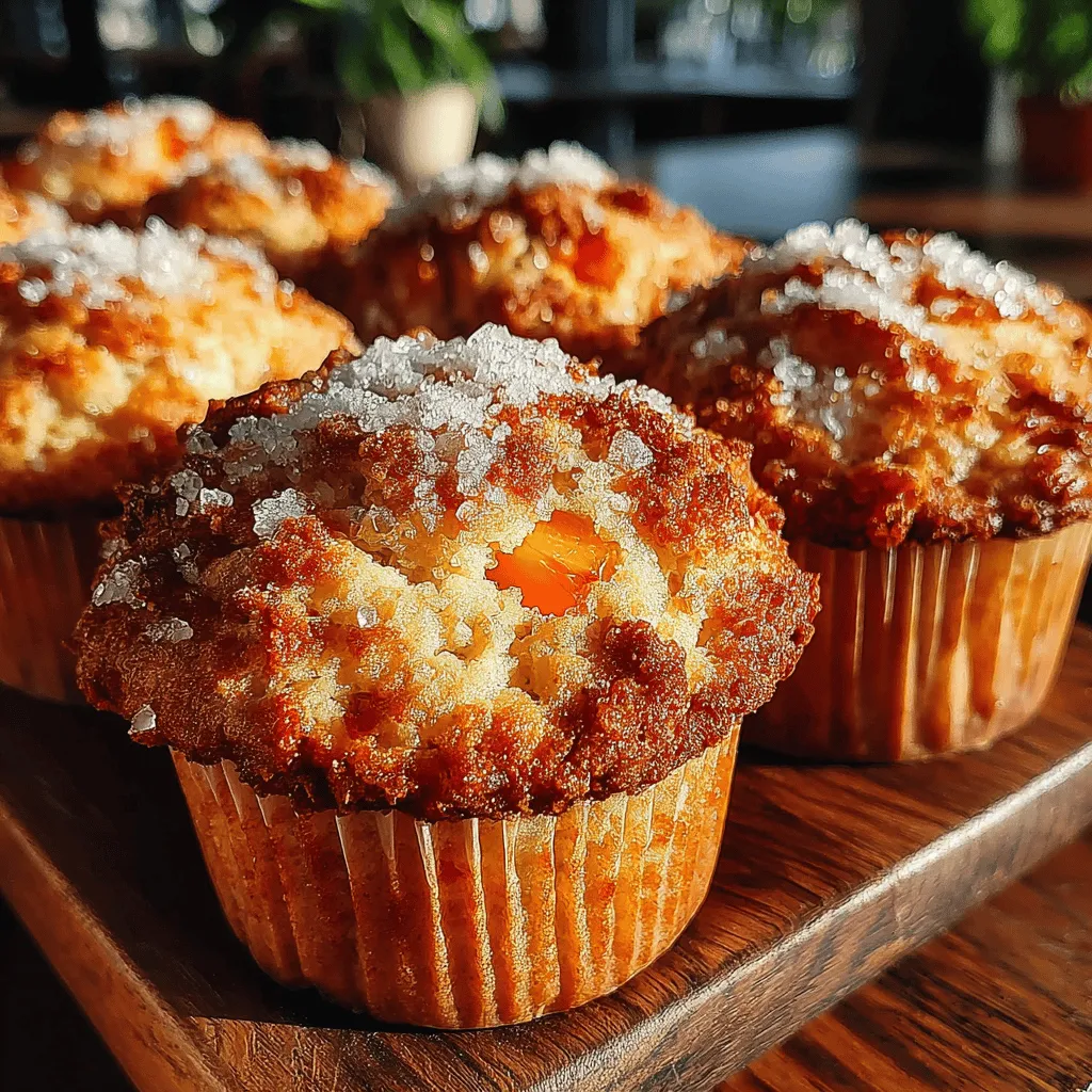 Sweet Peachy Bliss Muffins