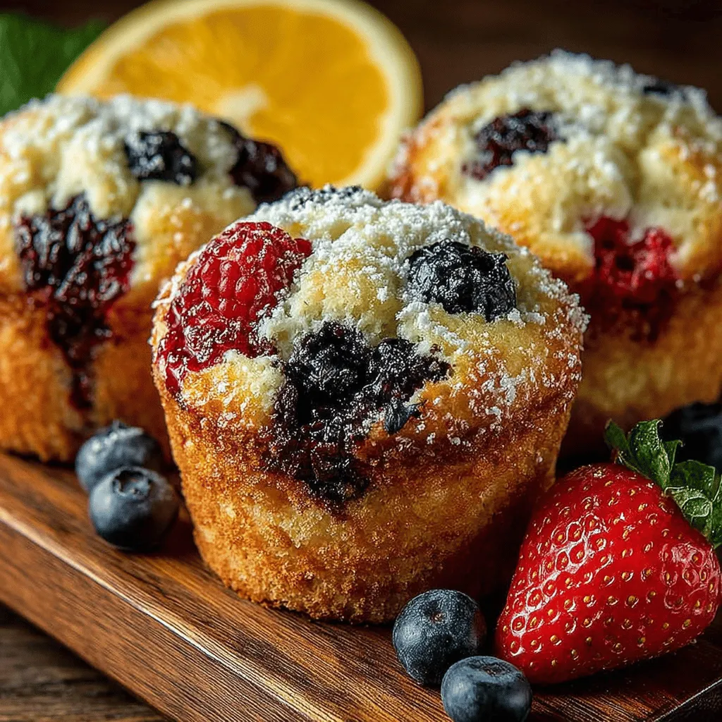 Sunny Citrus Berry Bliss Muffins: A Detailed Guide