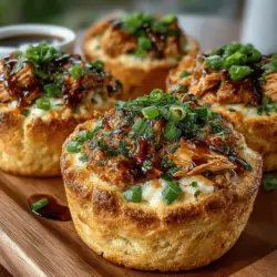 If you're on the lookout for a dish that offers a punch of flavor while being incredibly versatile, look no further than Spicy Green Chili Chicken Biscuit Bites. This delightful appetizer brings together the savory goodness of shredded chicken, the creaminess of cheese, and the warmth of green chilies—all wrapped in a flaky, buttery biscuit. Perfect for game days, festive gatherings, or casual family dinners, these bites pack a flavorful punch that will keep everyone coming back for more.