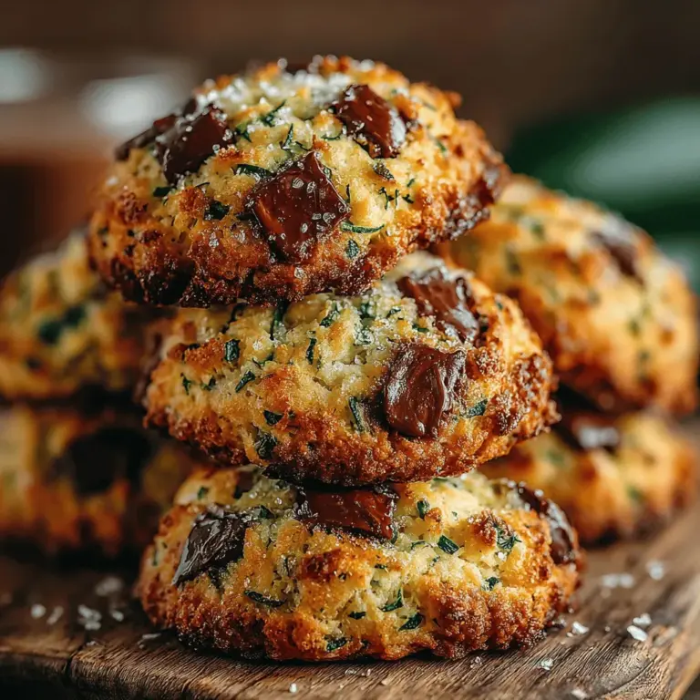 In recent years, dairy-free baking has gained significant traction among health-conscious individuals and those with dietary restrictions. As the quest for healthier dessert options becomes more prevalent, many bakers are seeking ways to satisfy their sweet cravings without compromising on taste or nutrition. Enter the Decadent Dairy-Free Chocolate Chip Zucchini Cookies—a delightful treat that combines the unexpected yet harmonious flavors of zucchini and chocolate chips. These cookies not only deliver on the promise of sweetness but also incorporate a powerhouse of nutritious ingredients, making them an ideal choice for anyone looking to indulge without guilt.
