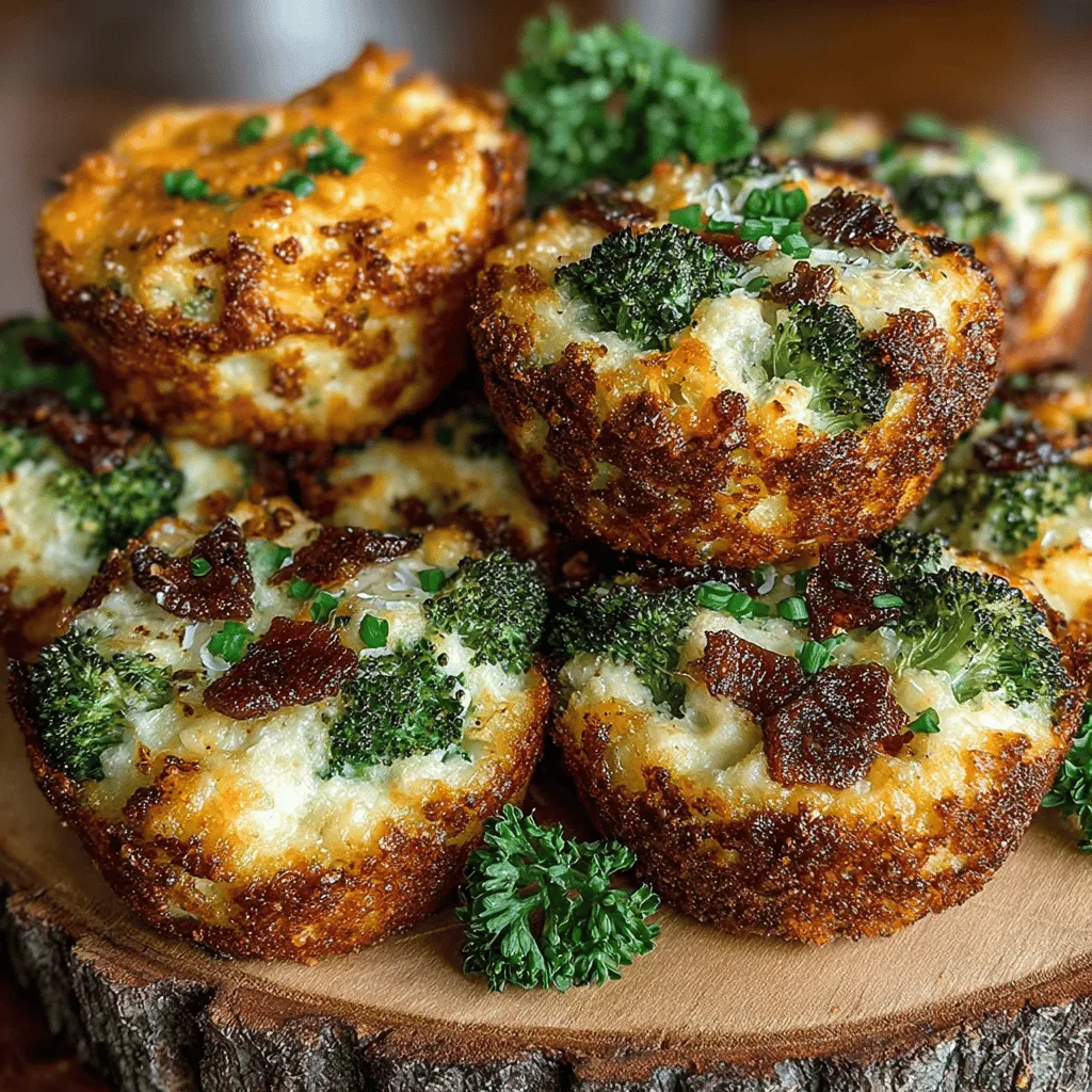 Once you have prepared the mixture of tender broccoli, gooey cheese, and crispy bacon, it’s time to shape your bites. Forming these rounds correctly is crucial for even cooking and achieving that delightful crispy texture that everyone loves.
