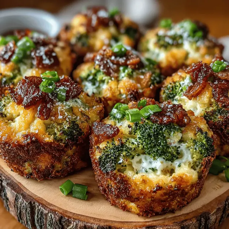 Once you have prepared the mixture of tender broccoli, gooey cheese, and crispy bacon, it’s time to shape your bites. Forming these rounds correctly is crucial for even cooking and achieving that delightful crispy texture that everyone loves.