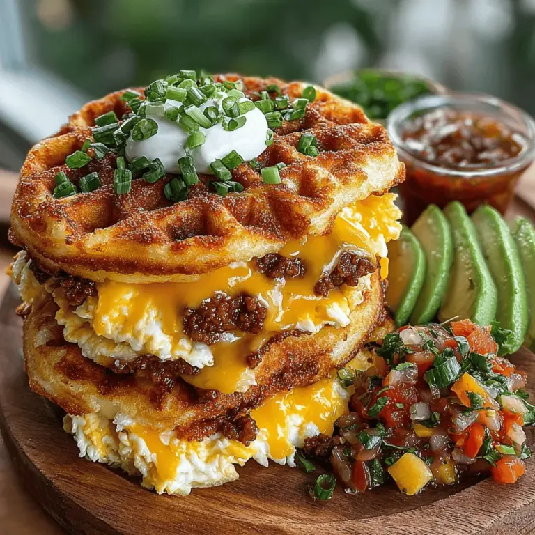 Breakfast tacos and waffles are two beloved breakfast staples that have taken the culinary world by storm. Each offers a unique combination of flavors and textures, making them favorites for morning meals. The Mini Breakfast Taco Waffle Sliders combine the best of both worlds, creating a delightful fusion that is perfect for those who love a savory start to their day. These sliders are not only fun and easy to make but also provide a satisfying and portable meal option that can fit into even the busiest of mornings.