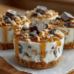 In recent years, frozen yogurt has surged in popularity as a healthier dessert alternative, appealing to those seeking a sweet treat that doesn’t compromise their dietary goals. Unlike traditional ice cream, frozen yogurt often boasts lower fat content, fewer calories, and offers a creamy texture that can be both indulgent and guilt-free. As health-conscious consumers continue to look for nutritious yet delicious dessert options, frozen yogurt stands out as a versatile base for endless flavor combinations. Among the myriad of frozen yogurt recipes, the Frozen Yogurt Peanut Crunch Rounds present a delightful blend of rich flavors and satisfying textures, making it a perfect choice for a refreshing snack or dessert.
