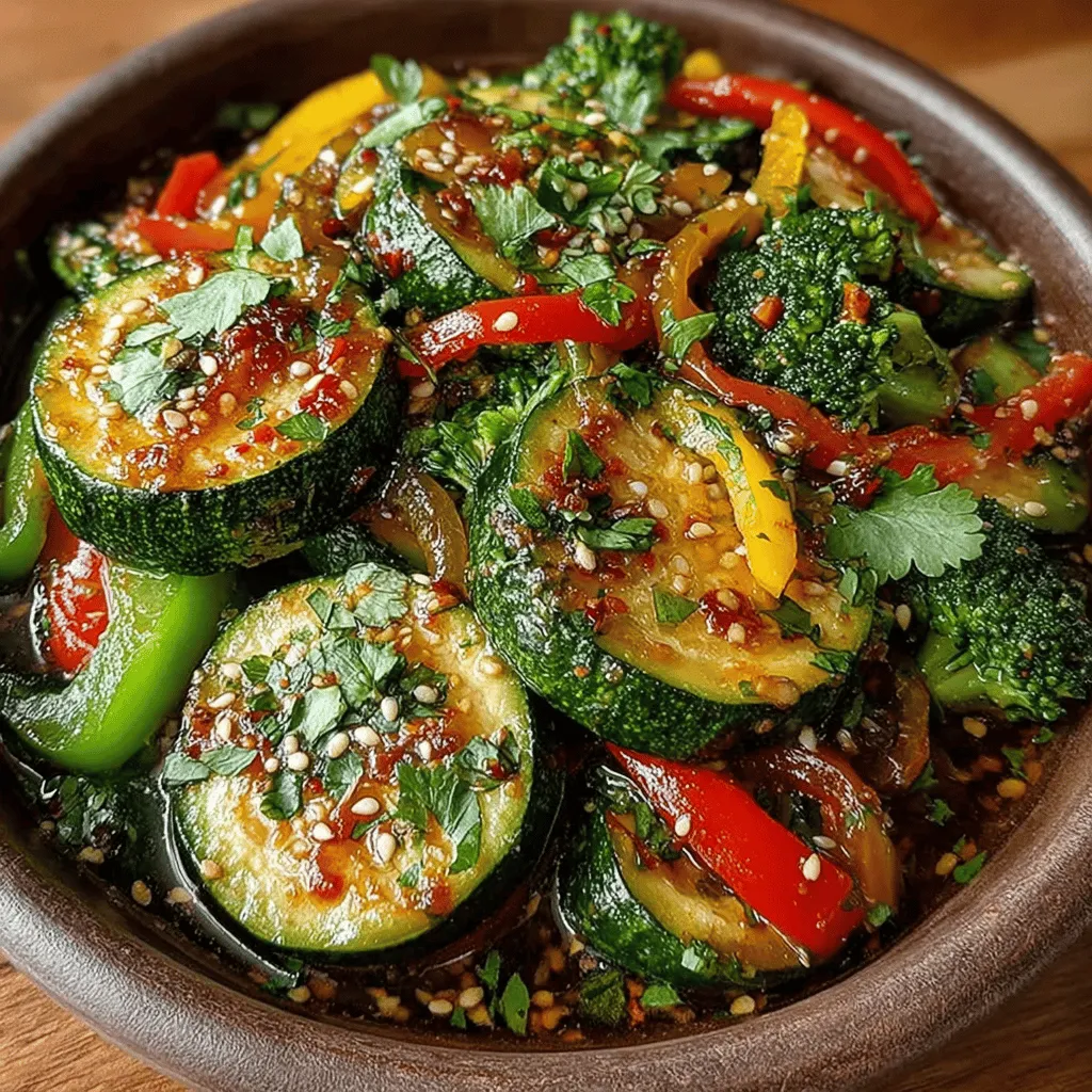 In the world of quick and nutritious meals, few dishes can boast the vibrant appeal and health benefits of a well-crafted zucchini veggie stir fry. This dish is not only a feast for the eyes, with its colorful assortment of fresh vegetables, but it also packs a powerful nutritional punch, making it a fantastic option for anyone looking to enhance their diet with wholesome ingredients. The vibrant zucchini veggie stir fry is incredibly versatile, allowing it to be served as a light main course, a hearty side dish, or even as a filling for wraps or rice bowls. Whether you're a seasoned chef or a cooking novice, this recipe offers a delightful way to incorporate more vegetables into your meals.