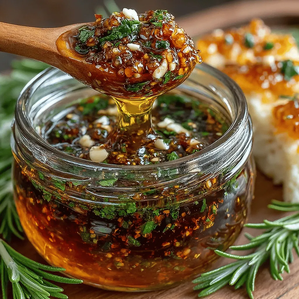 Savory Herb-Infused Roasted Balsamic Vinaigrette