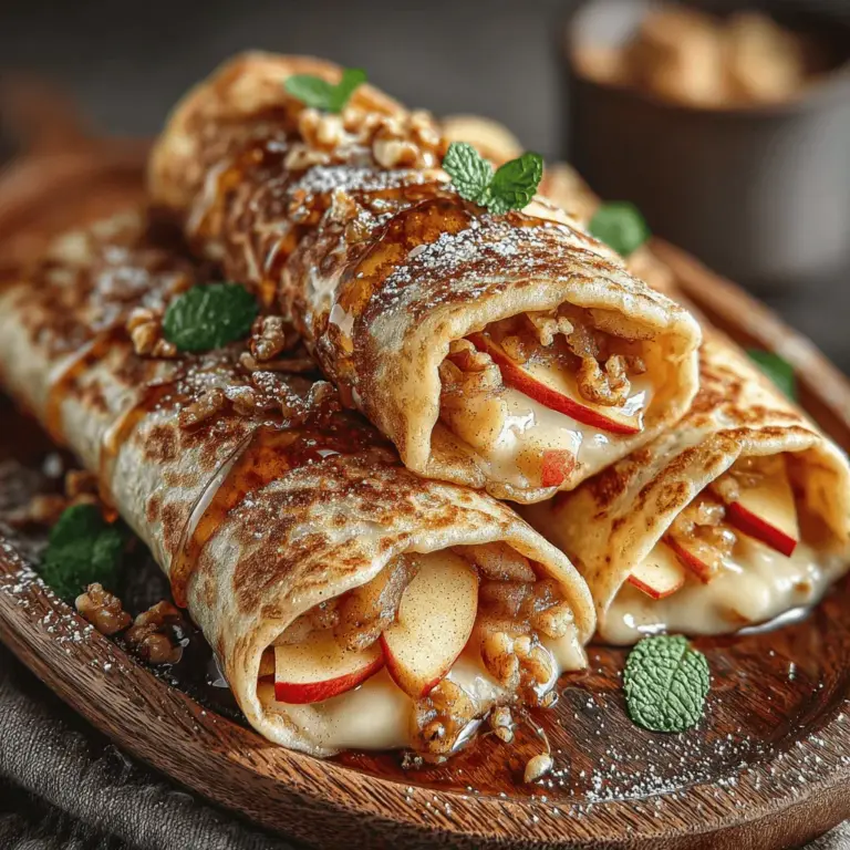 Sweet Apple Butter Wraps are a delightful fusion of flavors and textures that make a perfect snack, breakfast, or dessert. This unique recipe marries the rich, sweet notes of apple butter with the crisp freshness of apples, all enhanced by a sprinkle of warm cinnamon. Not only are these wraps delicious, but they are also incredibly easy to prepare, making them a wholesome option for anyone seeking a satisfying treat. In this article, we will delve into the ingredients, preparation steps, and the unique attributes that make these wraps a staple in any kitchen.