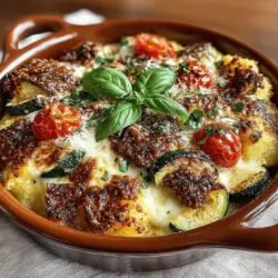 Zucchini Polenta Casserole is a dish that beautifully marries comfort food with health-conscious ingredients. This casserole is not only a feast for the eyes but also a nourishing option for those seeking to incorporate more vegetables into their diet. With its creamy texture, rich flavors, and a golden-brown top, this dish offers a delightful way to enjoy the wholesome goodness of zucchini and polenta. Perfect for a family dinner, a potluck, or a cozy night in, it’s a versatile recipe that caters to both vegetarians and those looking for hearty comfort food.
