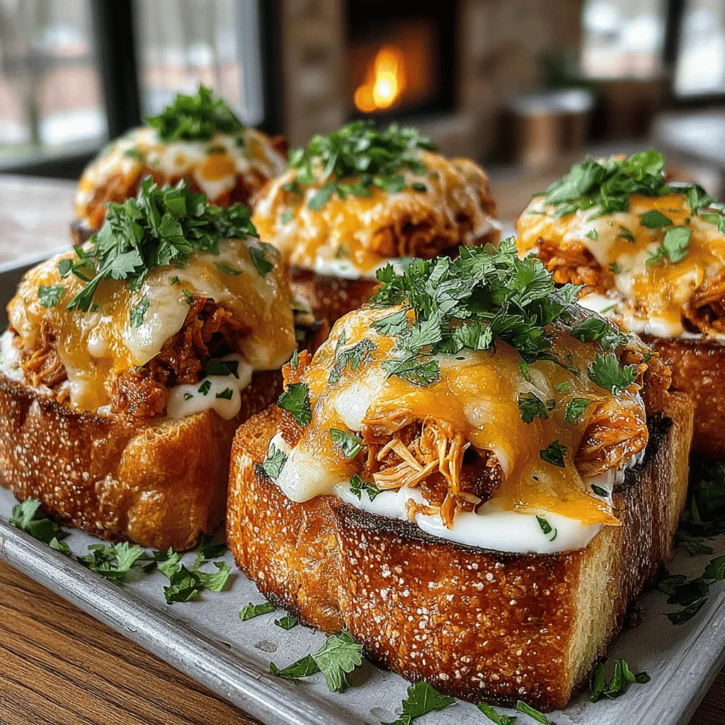 In the world of culinary creations, few dishes can match the comforting appeal of a good toast melt. The Spicy Green Chili Chicken Toast Melts take this classic comfort food to new heights with a zesty kick of green chili and a creamy, cheesy topping. This delightful recipe is not only easy to prepare but also brimming with flavor, making it a fantastic choice for a cozy night in or as a crowd-pleasing appetizer at your next gathering. Whether you're entertaining guests or simply indulging in a satisfying meal at home, these toast melts promise to impress.