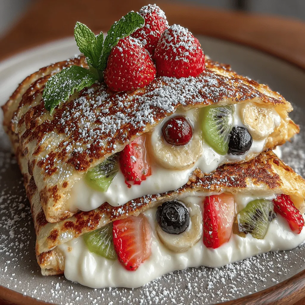 Exploring the vibrant world of quesadillas doesn't have to be limited to savory flavors. The Fruity Fiesta Quesadillas take a sweet twist on this classic dish, incorporating creamy textures and fresh fruits that make for a delightful breakfast, snack, or dessert. This article will guide you through the steps to create this colorful and delicious recipe, while also highlighting its nutritional benefits and adaptability for different dietary preferences.