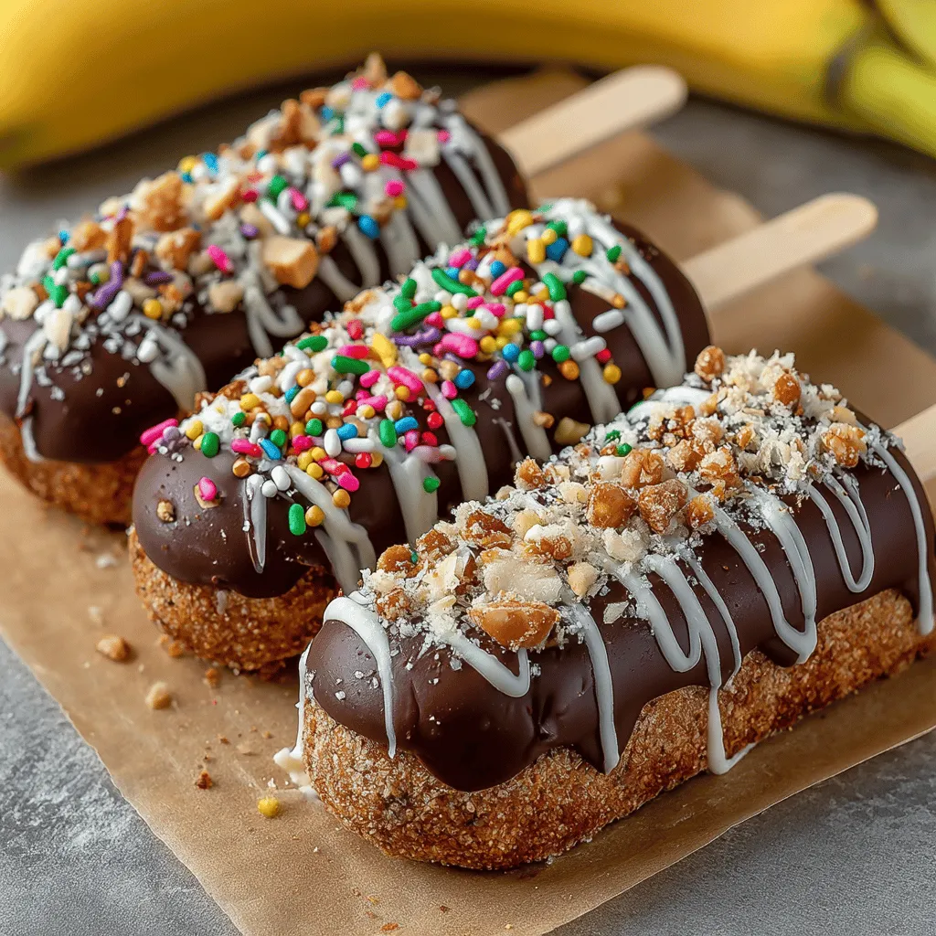 To create your Frozen Chocolate Banana Cookie Pops, it's essential to understand the role and benefits of each ingredient. Each component contributes to the overall flavor, texture, and nutritional profile of the final product.